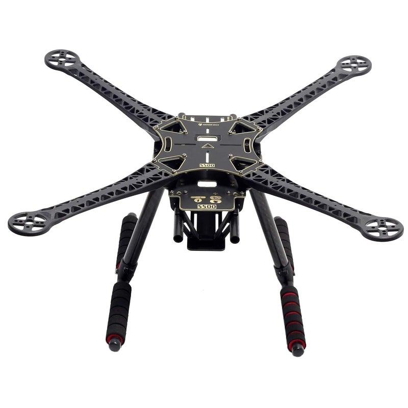 Share Goo ShareGoo S500 RC Quadcopter Fuselage Frame Kit PCB Version with Carbon Fiber Landing Gear Skide Kits - Image 1